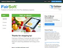 Tablet Screenshot of fairsoft.com